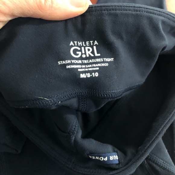 ATHLETA GIRLS LEGGINGS - Picture 2 of 4